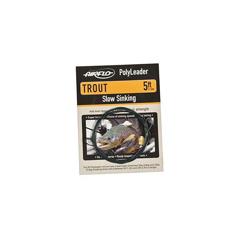 Airflo NEW Fishing Polyleader Bonefish 7' Clear Floating