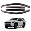 SAOKNCE 4 Pieces in-Channel Extra Durable Rain Guards Fit for