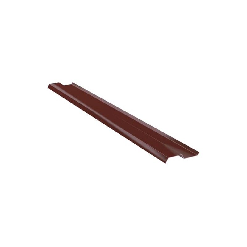 1 m Flex Line Aluminium Fireplace Strip Wall Connection Rail