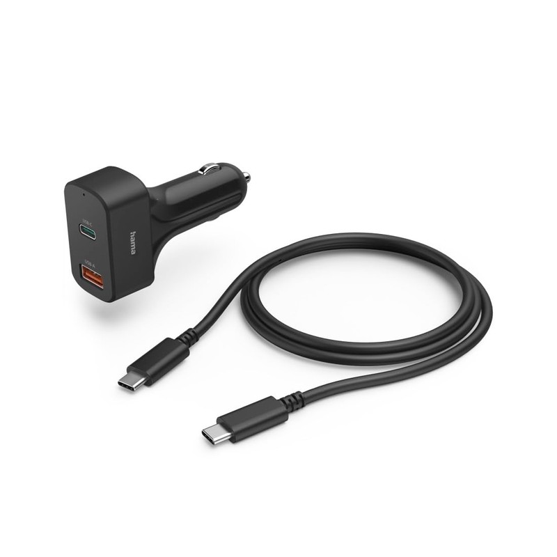 Hama Universal Car USB C Laptop Power Supply 20 V