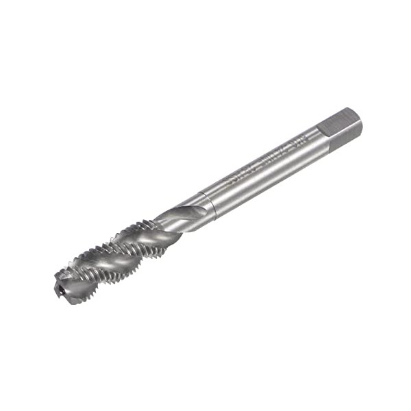 uxcell Spiral Flute Taps, 5/16-24 UNF 2B High Speed Steel