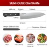 Sunhouse Basic Chef Knife 7.5 Inch Kitchen Knife, High Stainless