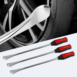 Tire Spoon Motorcycle Dirt Bike Lawn Mower Tire Changer Tire Removal Tool Kit with Bag 3x14.5 inchTire Irons and 2 Rim Protector1 Tire Bead Holder Tool