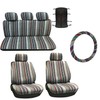 Universal Baja Inca Saddle Mexican Blanket Low Back and Rear