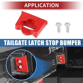 ACROPIX Tailgate Stopper Limiter Latch Stop Bumper for Jeep Wrangler JK JKU 2007-2018 - Pack of 1