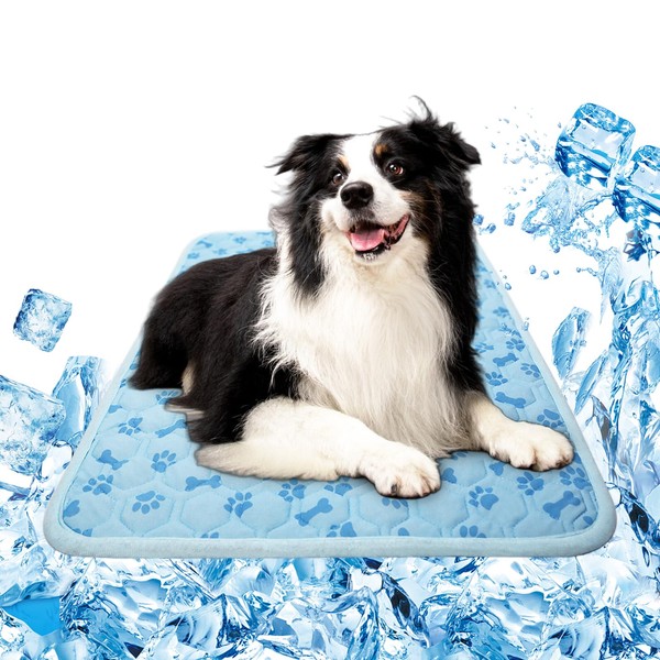 Thupmuk Upgraded Cooling Mat for Dogs,Washable Pet Cooling Pad for