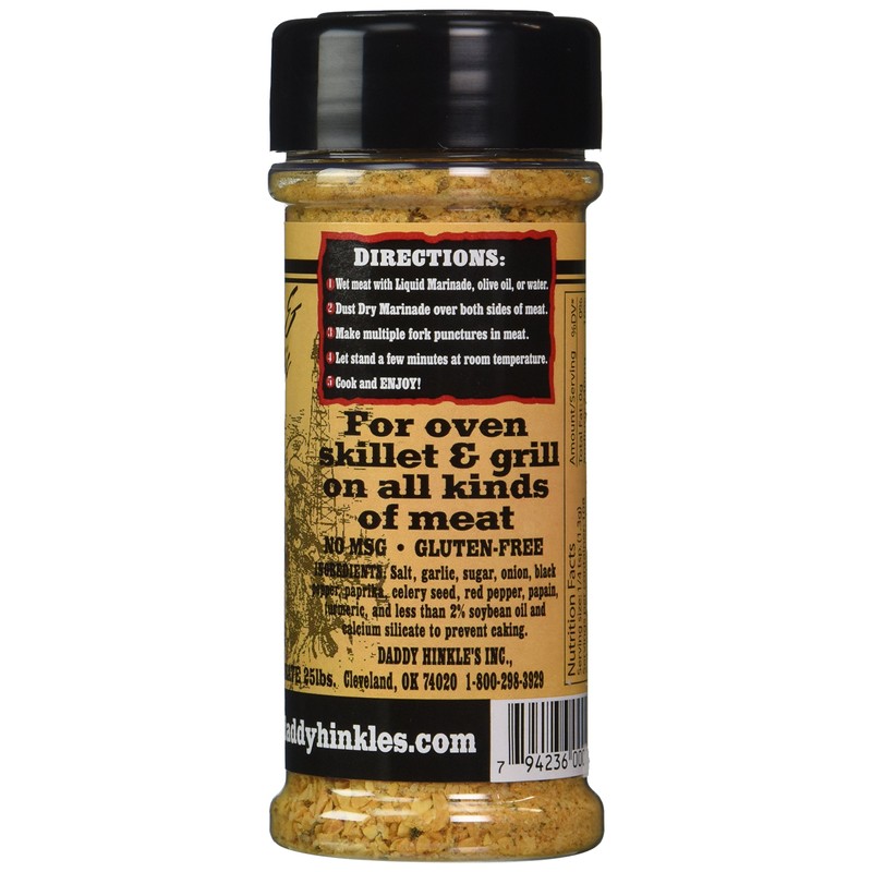 Daddy Hinkle's - 4.6-oz Original Dry Rub