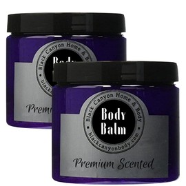 Black Canyon Vanilla Delight Scented Body Balm with Jojoba Oil, 16 Oz (2 Pack)