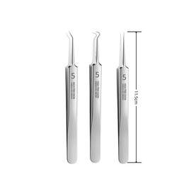 Professional Facial Blackhead Remover Tweezers,Extractor Acne Removal Kit Pimple Popper Tool, Clip for Whiteheads, Acne Clip, Ingrown Hairs Tweezers, Blackheads Remover Extractor, Stainless Steel