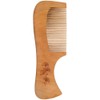 'Ginkgo Biloba Leaf' Wooden Comb (HA00049613)