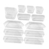 Outanaya 13pcs Drawer Organizers Desk Bathroom Kitchen and Bedroom Storage