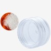 Pack of 10 transparent empty containers, 5 ml cream containers,