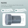 5 Pcs Rubber Grommet SW8, Fit for Little-Giant SW25CKIT Float