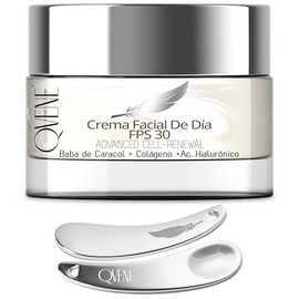 Crema Facial de Dia FPS 30 | Baba de Caracol + Elastina | Todo Tipo de Piel | Advanced Cell Renewal |60g