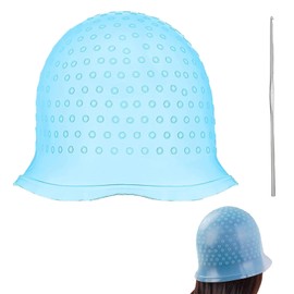 Highlight Cap for Strands Colour Highlighting Cap with Needle Balayage Set Blonde Strands Dye Set Highlight Cap Highlights