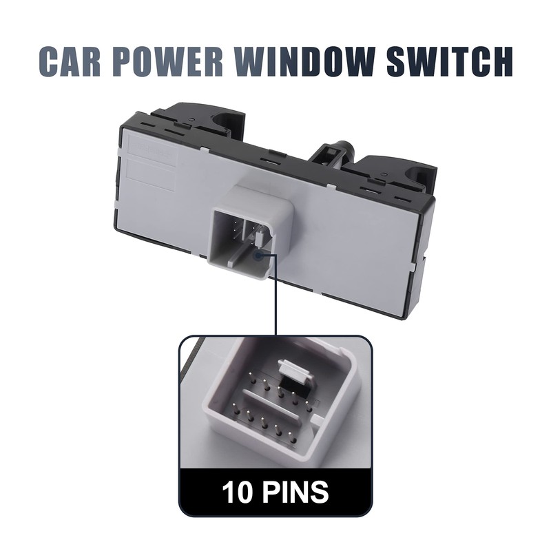 X AUTOHAUX Master Driver Side Power Window Switch 1K4959857AREH Replacement