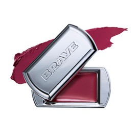 BRAYE- Bálsamo labial Lipsleek, rubor en crema monocromático, maquillaje facial 2 en 1, hidratante y modulable, vegano +