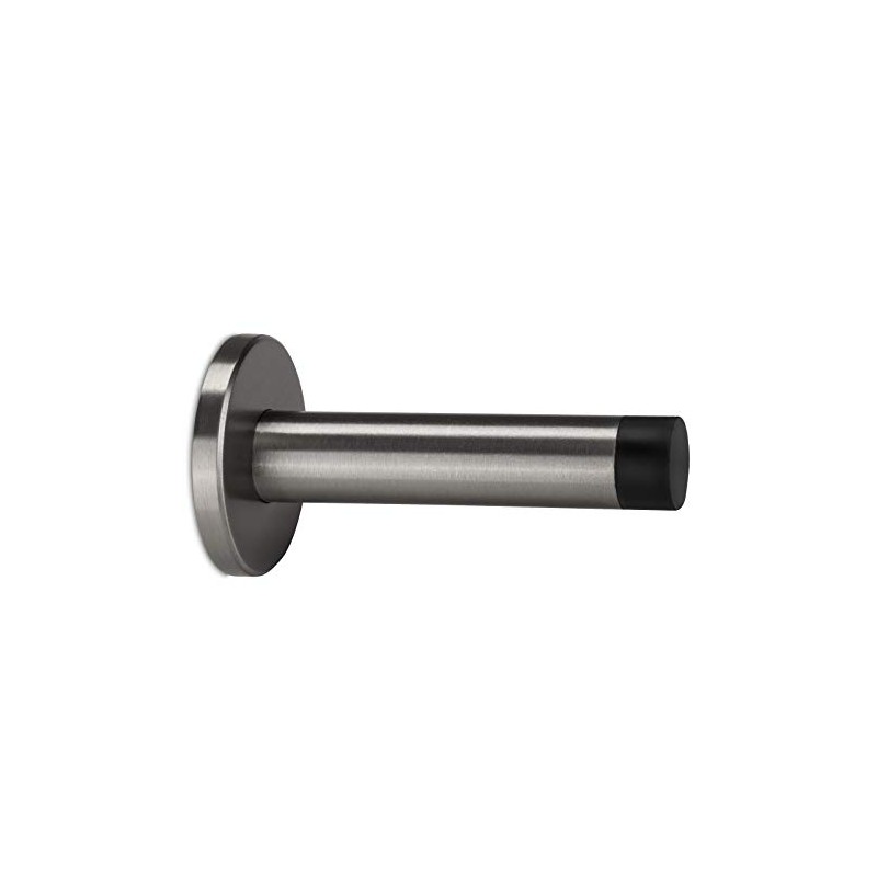1 x Stopla® Wall Door Stopper Grande Stainless Steel Extra