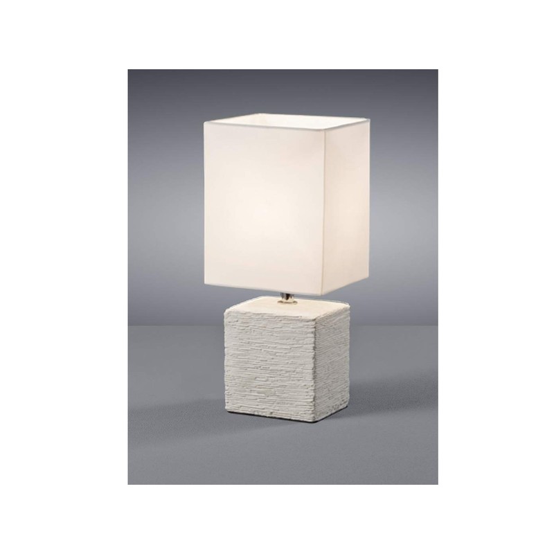 Reality Leuchten R50131001 Table Lamp with Ceramic Base 1x E14
