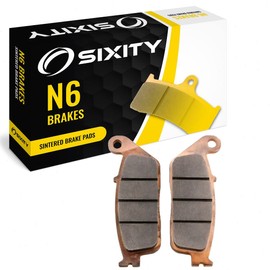 Sixity N6 Front Sintered Brake Pads compatible with Honda CBR250R Non ABS 2011-2013 Complete Set