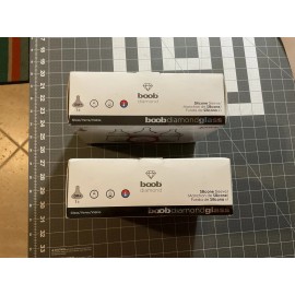 Joovy Lot of 6, New Sealed Joovy Boob Diamond 5 oz Glass Baby Bottles, FREE Shipping