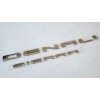 GMC 2pc Chrome Rear DENALI Sierra Emblems Letter GMC Sierra
