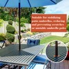 Jetec 2 Inch Patio Table Umbrella Hole Ring with Cap