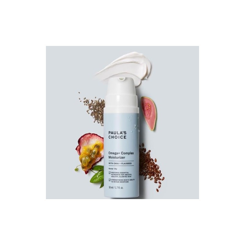 Paulas Choice Omega Complex - Hidratante facial ligero, manteca de