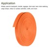 sourcing map Flat Nylon Webbing Strap 3/8 Inch 10 Yards