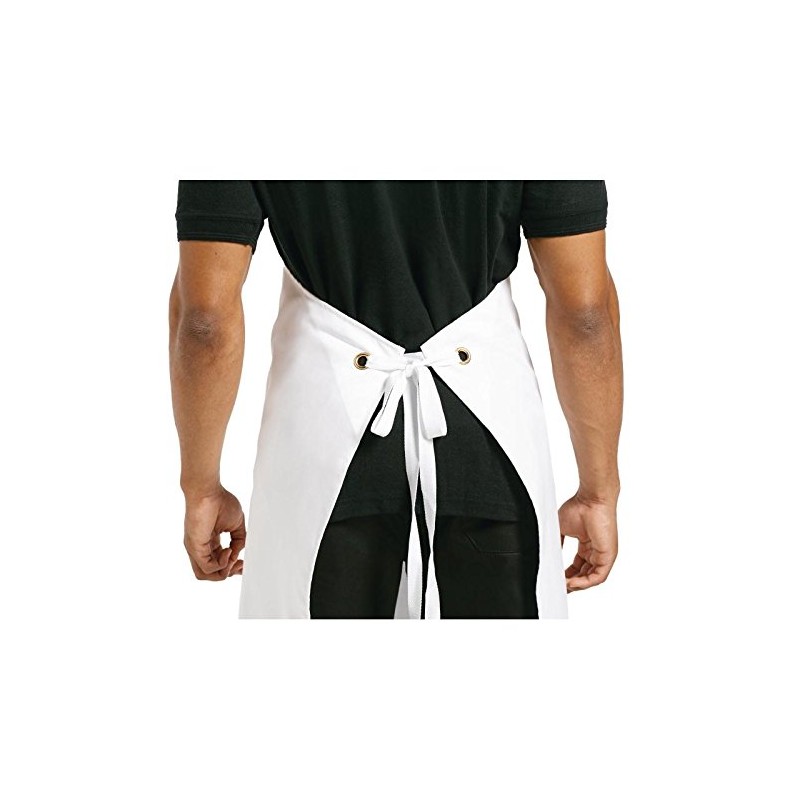 Whites Chefs Apparel Apron Polycotton White Extra Large Kitchen Catering