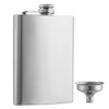 YWQ Solid Flasks Stainless Steel Flask & Funnel Set, 8