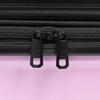 U.S. Traveler Boren Polycarbonate Hardside Rugged Travel Suitcase Luggage with