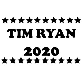 Tim Ryan 2020 25 Pcs Stickers Pack 2.25 x 1.25 in Democrat Election Vote