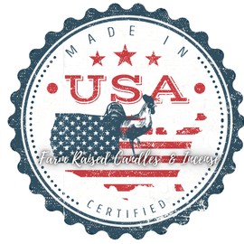 Farm Raised Candles - USA Made Mintronella - Natural Mosquito Repellent Sticks – 100 Pcs - Outdoor Insect Sticks – Citronella & Peppermint – Bug, Fly, Gnat, No-See-Um for Patio & Camping