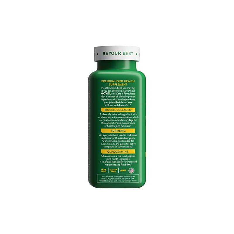 Health Logics Move! Healthy Joints with BioCell Collagen, Glucosamine, MSM,