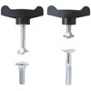 GRABOTE Updated Sets T-Handle Bolts Lawn Mower Handle Replacement Knobs