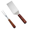 SUNRISE Stainless Steel Turner Spatula & Meat Fork 10.75" Fork