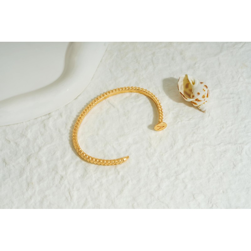 Jenosy 14K Gold-Plated Bracelet Women's Gold, Brass, gold