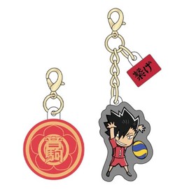 K-Company Haikyu!! HQ-AC-KU Kuroo Acrylic Charm Set H1.1 x W1.0 x D0.1 inches (2.9 x 2.5 x 0.3 cm)