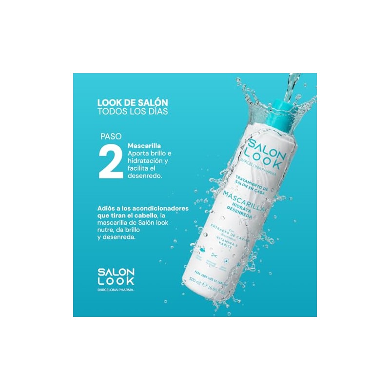 Set de Shampoo y Mascarilla hidratante de cabello | Extracto
