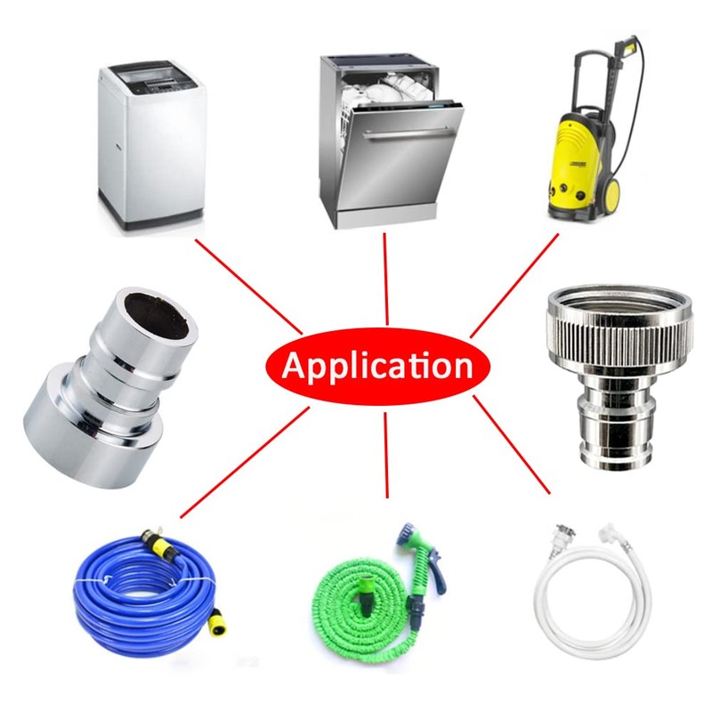 Faucet Quick Connector Adapter, Thead Connecting Faucet Aerator Adapter with