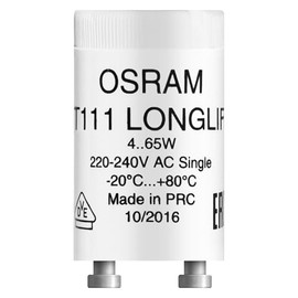 Osram Pack of 3 ST111 Longlife Starters for 4-80 W Fluorescent Tubes