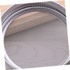 Kisangel 4Pcs Stainless Steel Sprouting Lids for Mason Jars Removable