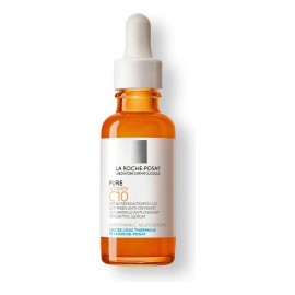 La Roche Posay Pure Vitamin C10 Serum, suero antiarrugas antioxidante con Vitamina C para mayor luminosidad, apto para todo tipo de piel, 30ml