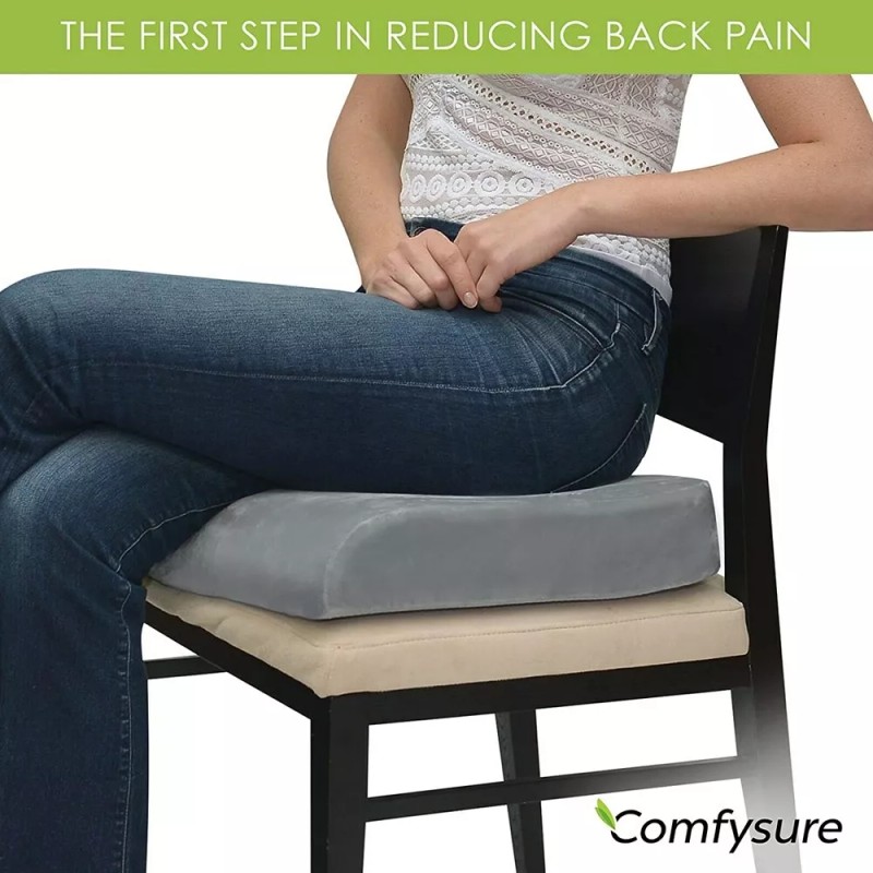 COMFYSURE Extra Large Firm Seat Cushion Pad for Bariatric Overweight