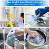 8PCS Dish Sponges Kitchen, Premium Blue Dish Washing Kitchen Sponge,
