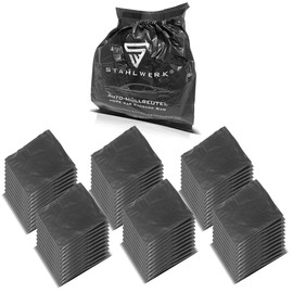 STAHLWERK Car Bin Liners, Pack of 60, 23 x 30 cm, Extra Strong Rubbish Bags, Rubbish Bags, Bin Liners Made of Tear-Resistant HDPE Plastic