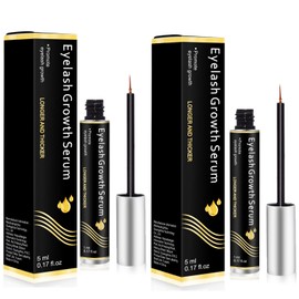 Wimpernserum,2PCS Wimpernserum ohne Hormone,Lash Lift Serum,Wimpernlifting hormonfrei,Augenbrauen Serum,Lashes Serum natürliches Wimpernverlängerung für Wimpernwachstum,vollere und lange Wimpern(10ML)