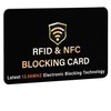 SaiTech IT RFID Blocking Card, One Card Protects Entire Wallet