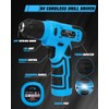 139-Piece Tool Set - Tool Kit with 8V Cordless Drill